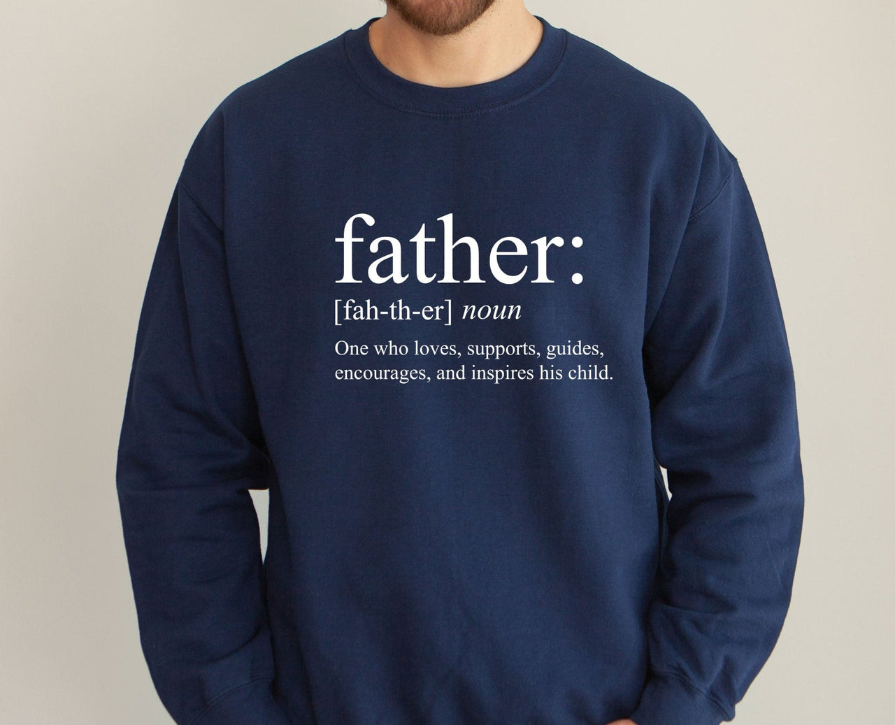 Father Sweatshirt - lismoreboutique - Sweatshirt - cute_father_jumper