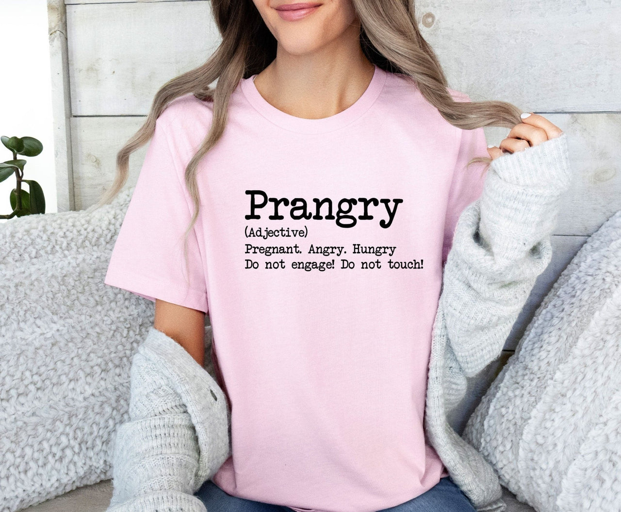 Prangry Tshirt - lismoreboutique - Unisex T-Shirt - Baby_Announcement