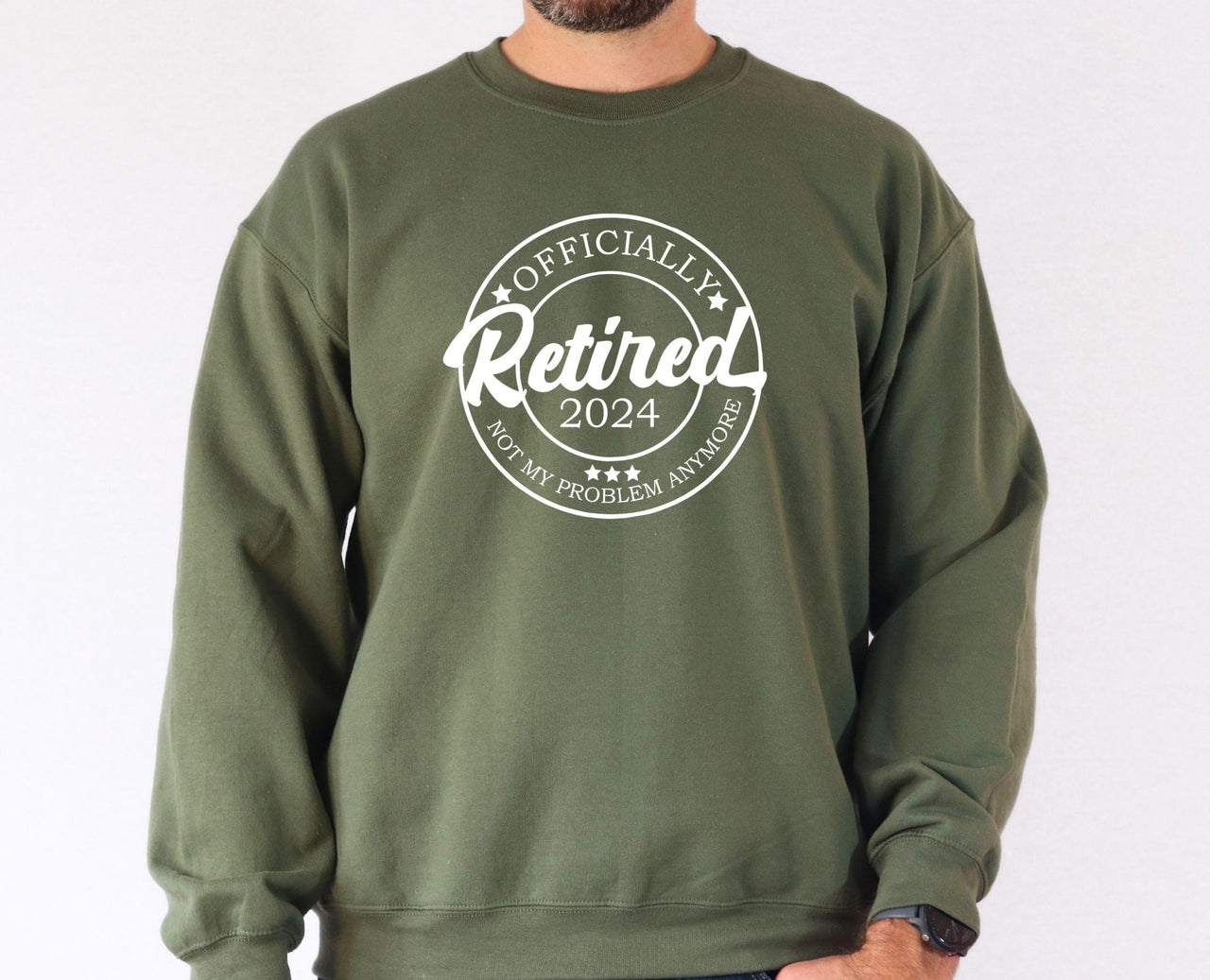 Retirement Gift - lismoreboutique - Sweatshirt - Custom_Retired