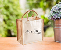 Thumbnail for Personalised Tote - lismoreboutique - Jute - Bridal_Party_Bag