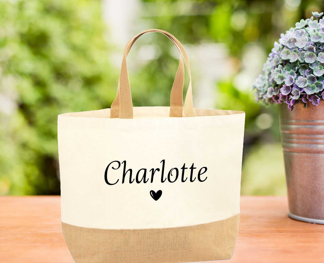 Personalised Jute - lismoreboutique - Jute - Birdesmaid_Tote_Bag