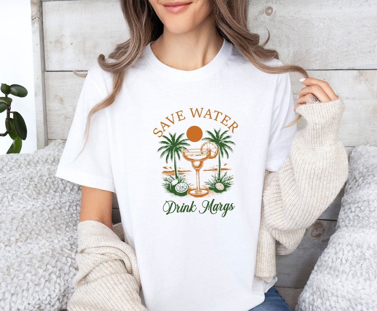 Save Water Shirt - lismoreboutique - Unisex T-Shirt - cocktail_club_shirt