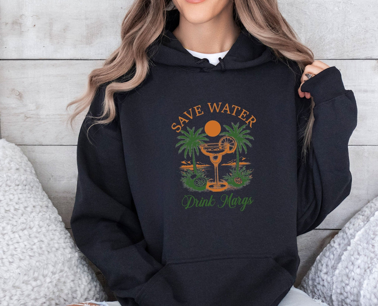 Save Water Hoodie - lismoreboutique - Hoodie - cocktail_club_hoodie