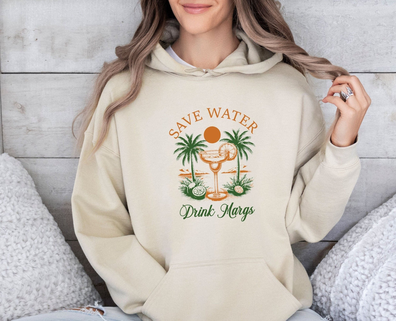 Save Water Hoodie - lismoreboutique - Hoodie - cocktail_club_hoodie