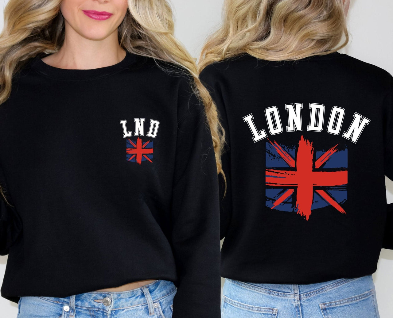 Uk Flag Sweatshirt - lismoreboutique - Sweatshirt - british_flag_jumper