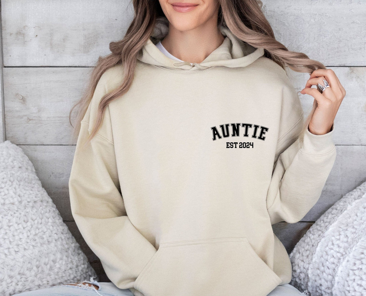 Auntie Hoodie - lismoreboutique - Hoodie - aunt_announcement