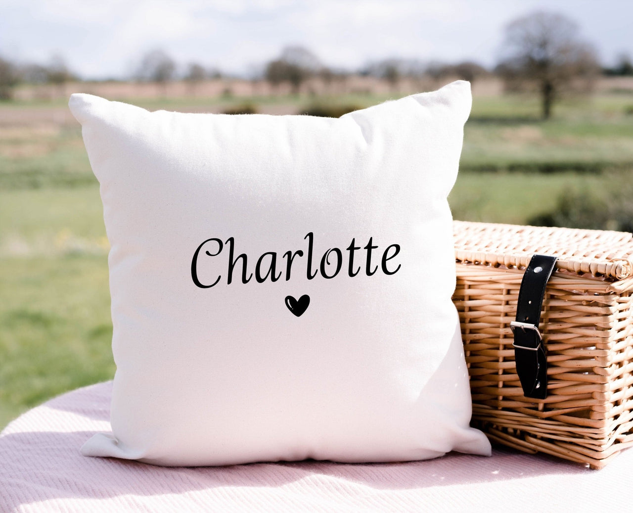 Personalised Cushion - lismoreboutique - black_cushion_cover