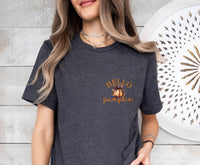 Thumbnail for Hello Pumpkin Tshirt - lismoreboutique - Unisex T-Shirt - Autumn_T_shirt