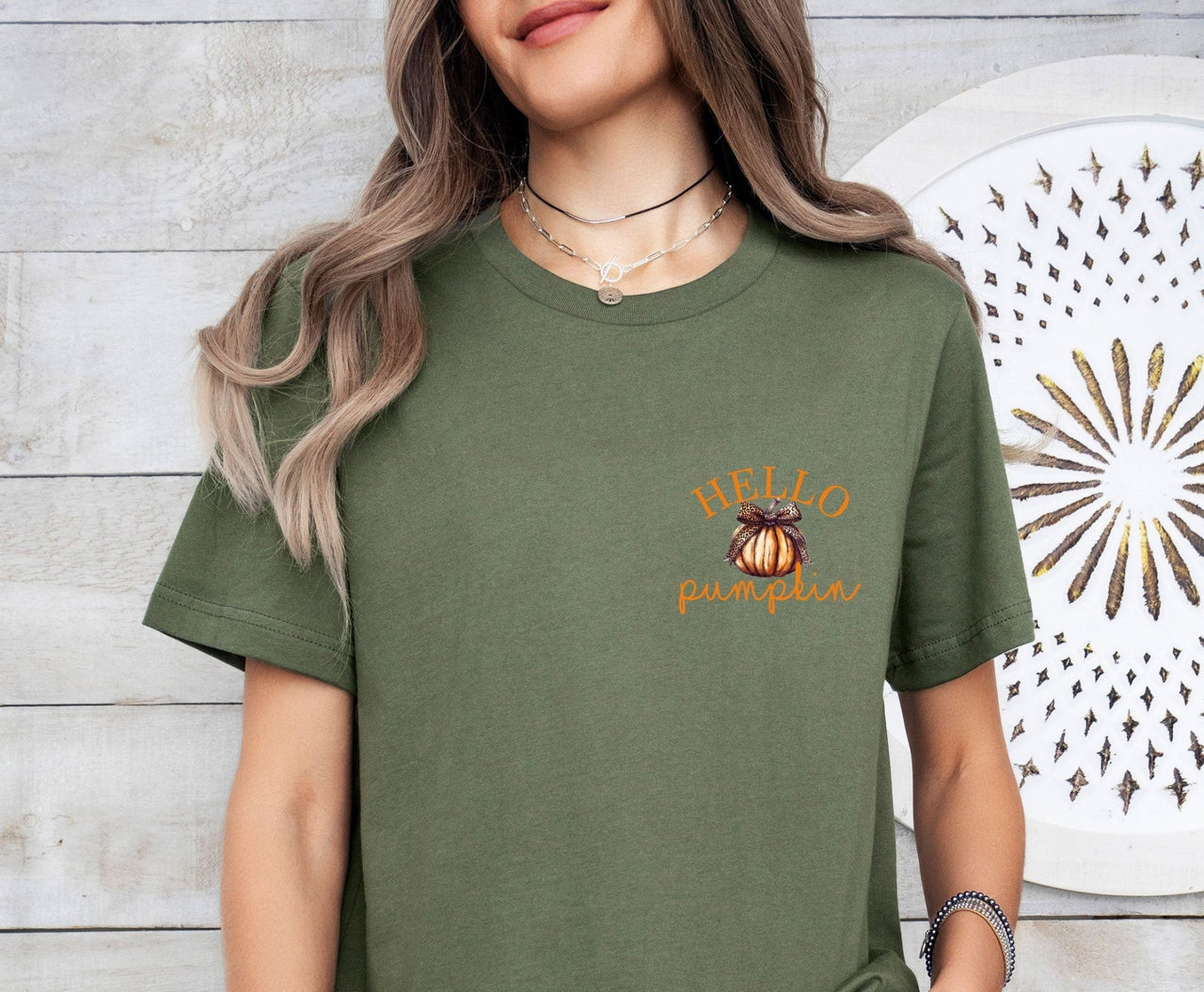 Hello Pumpkin Tshirt - lismoreboutique - Unisex T-Shirt - Autumn_T_shirt