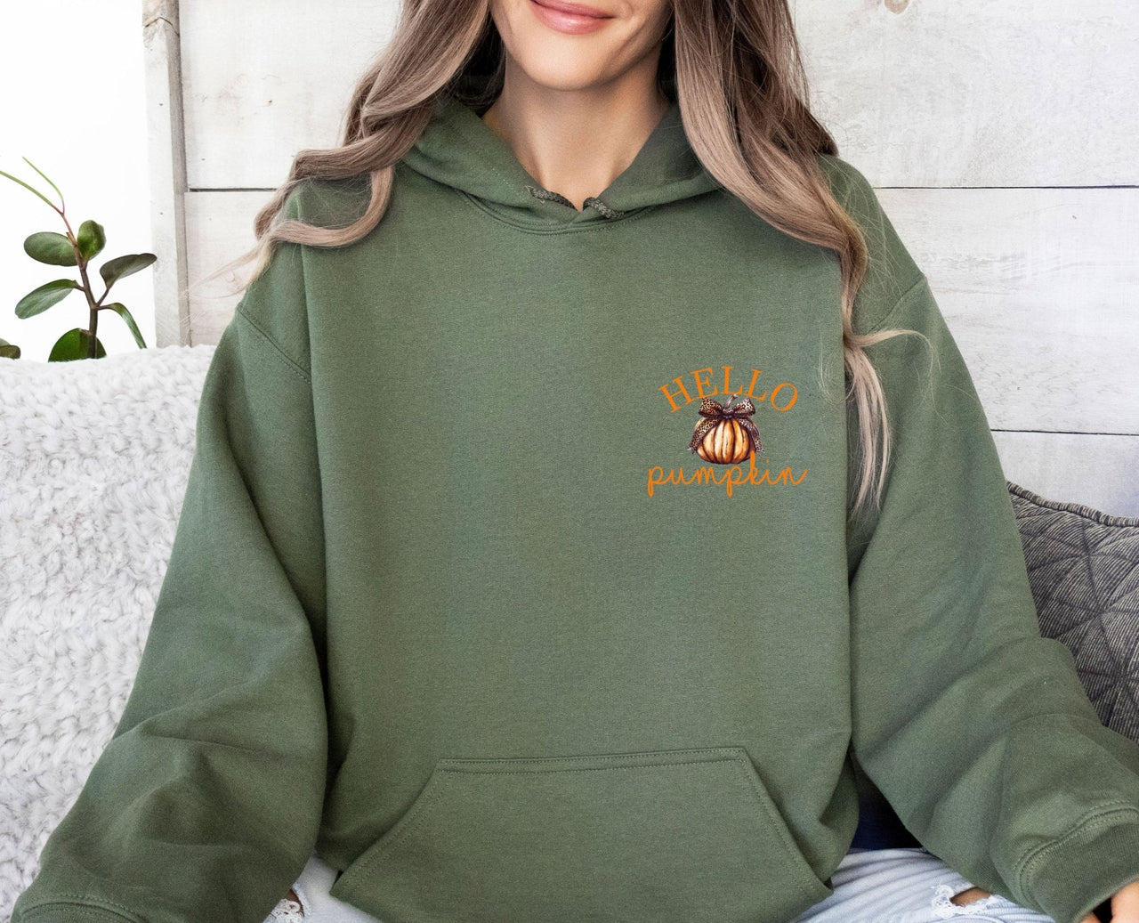 Hello Pumpkin Hoodie - lismoreboutique - Hoodie - Autumn_Hoodie