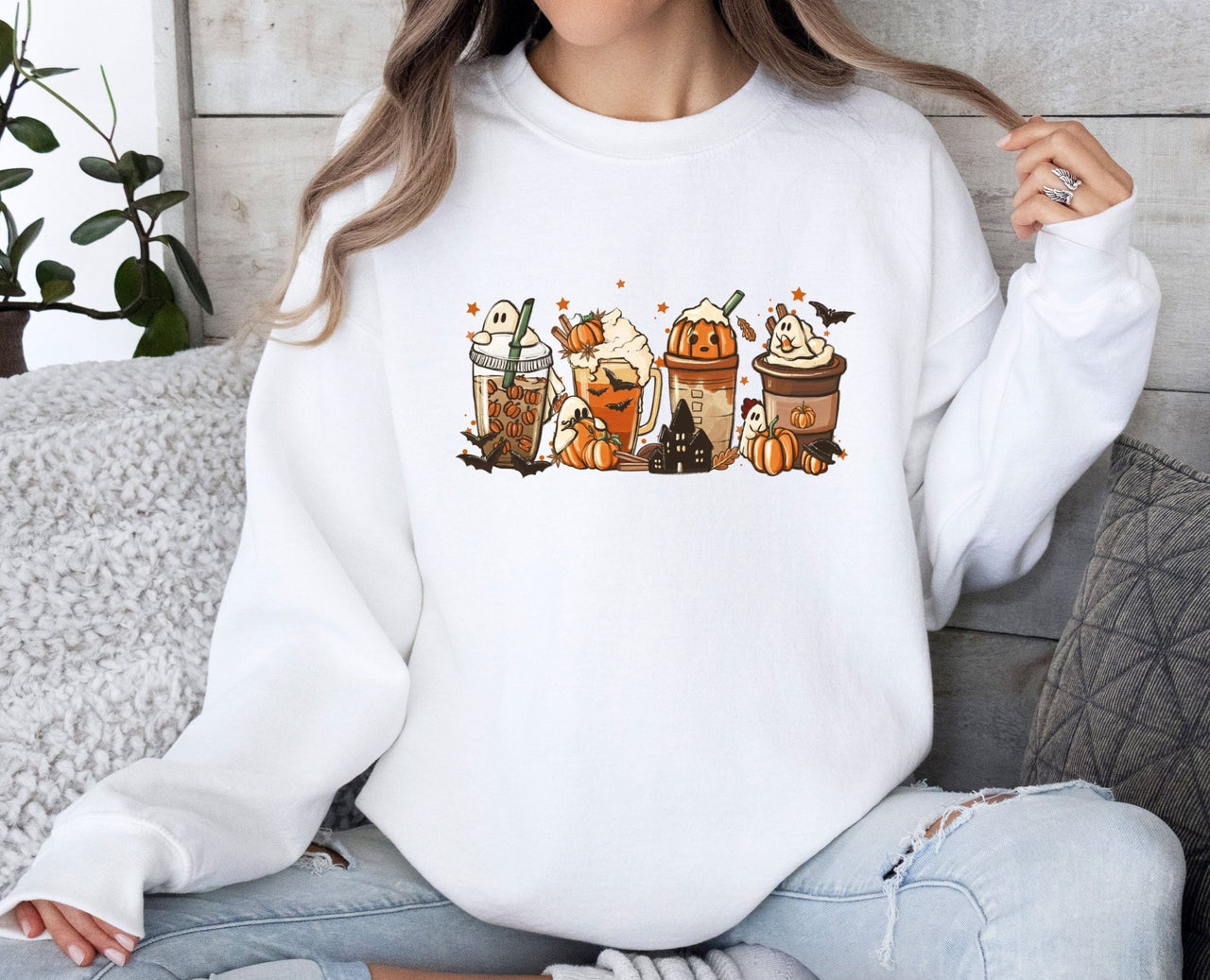 Fall Latte Sweatshirt - lismoreboutique - Sweatshirt - autumn_coffee_jumper