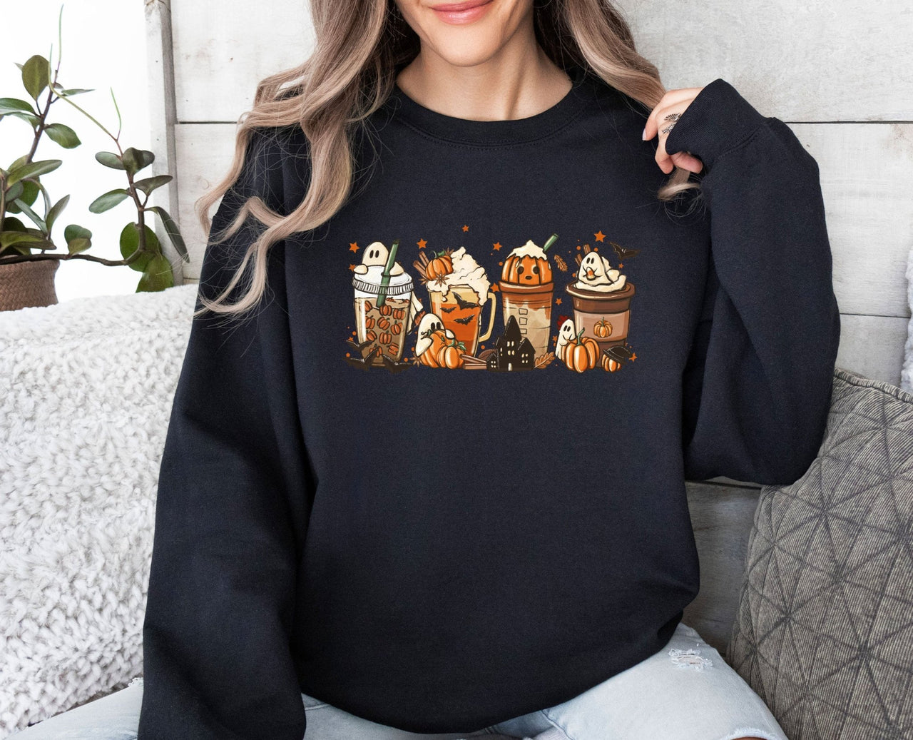 Fall Latte Sweatshirt - lismoreboutique - Sweatshirt - autumn_coffee_jumper