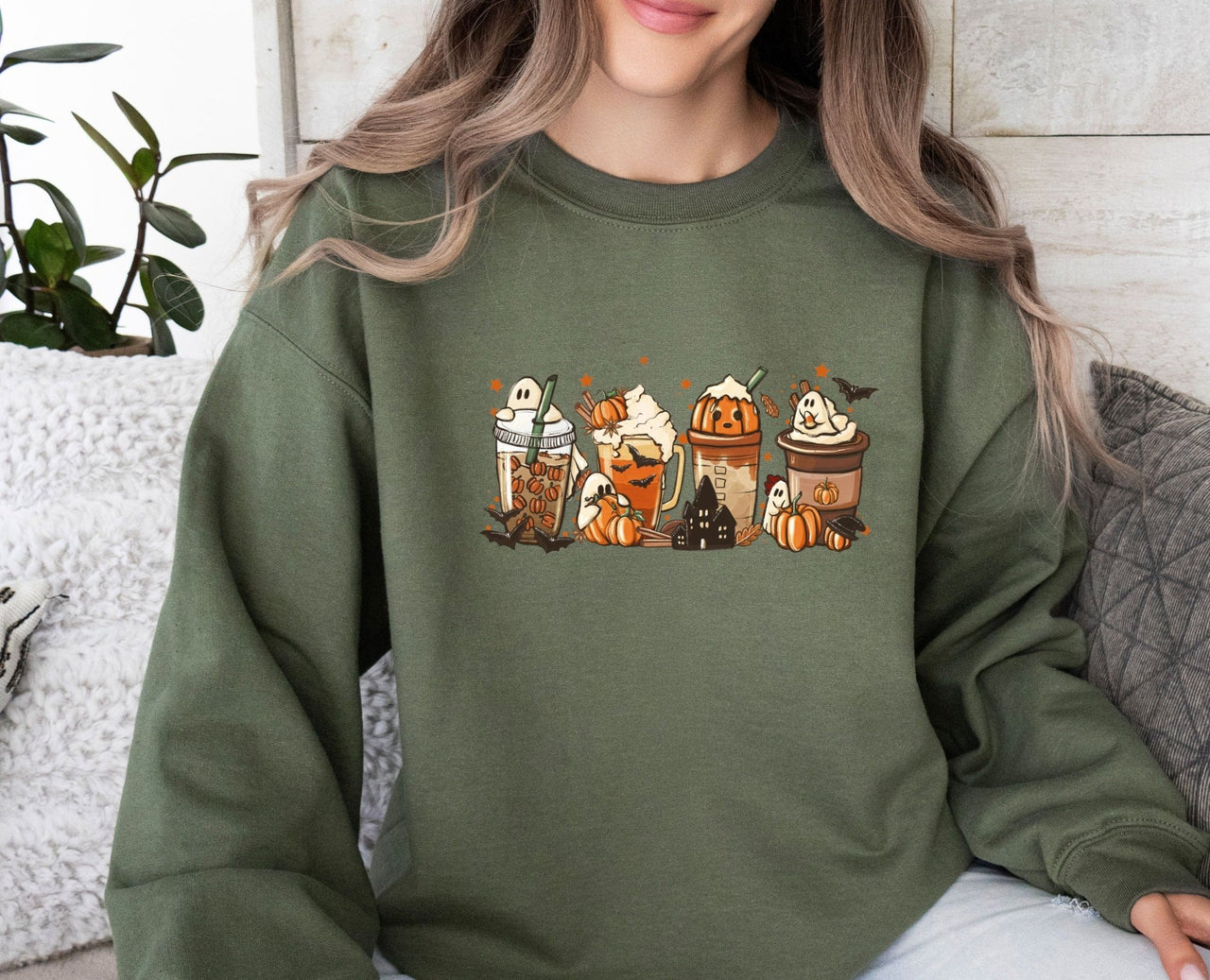 Fall Latte Sweatshirt - lismoreboutique - Sweatshirt - autumn_coffee_jumper