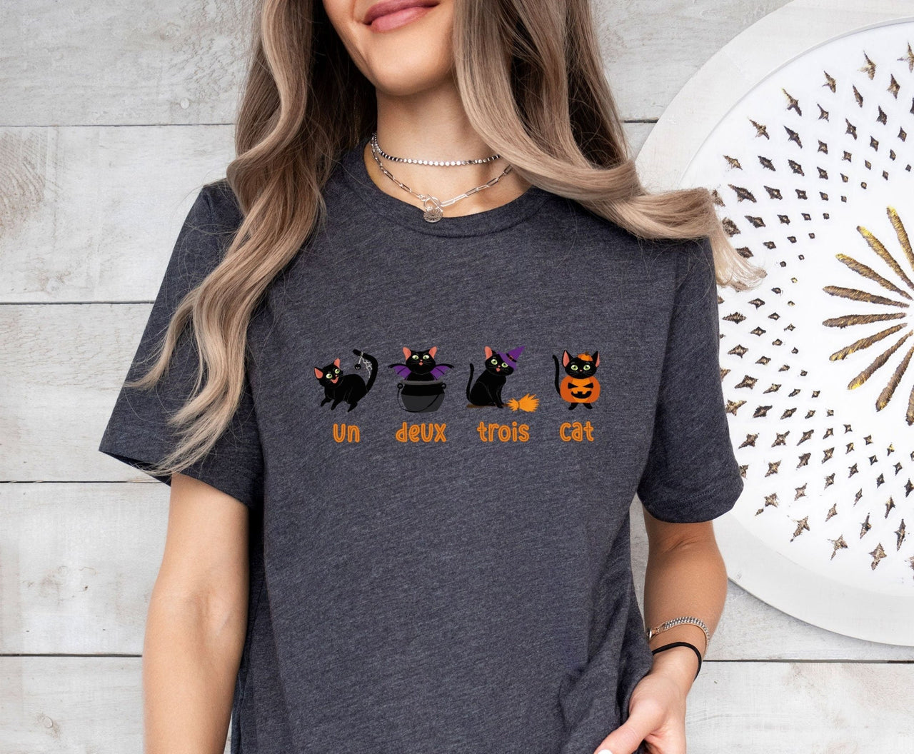 Halloween Cat Shirt - lismoreboutique - Unisex T-Shirt - black_cat_t_shirt