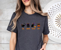 Thumbnail for Halloween Cat Shirt - lismoreboutique - Unisex T-Shirt - black_cat_t_shirt