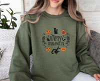 Thumbnail for Happy Halloween Sweatshirt - lismoreboutique - Sweatshirt - autumn_halloween