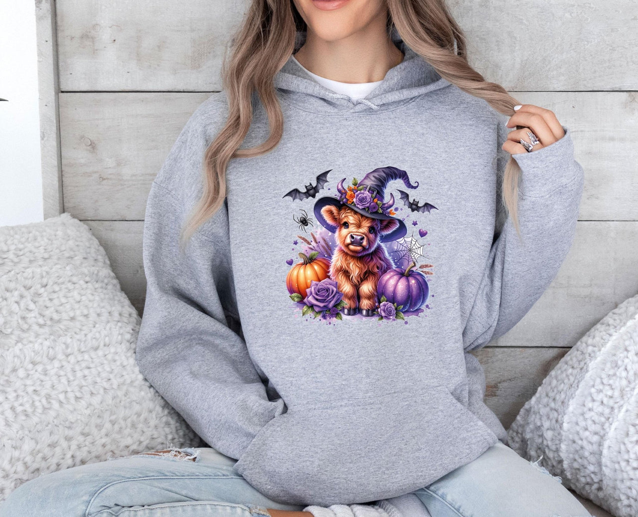 Funny Witch Hoodie - lismoreboutique - Hoodie - Cow_Halloween_Top