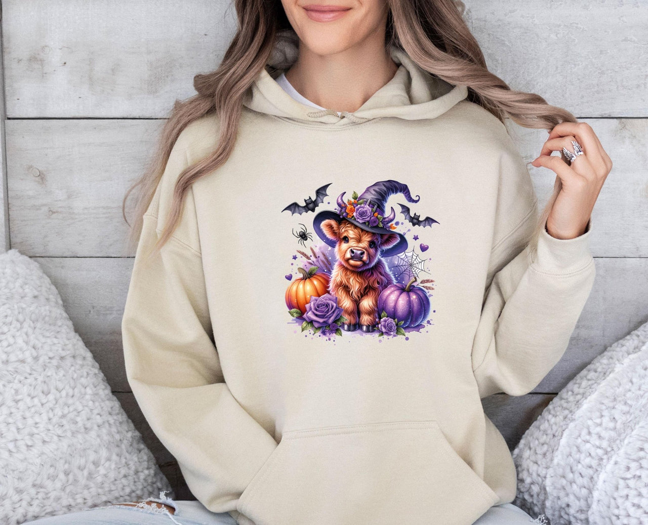 Funny Witch Hoodie - lismoreboutique - Hoodie - Cow_Halloween_Top