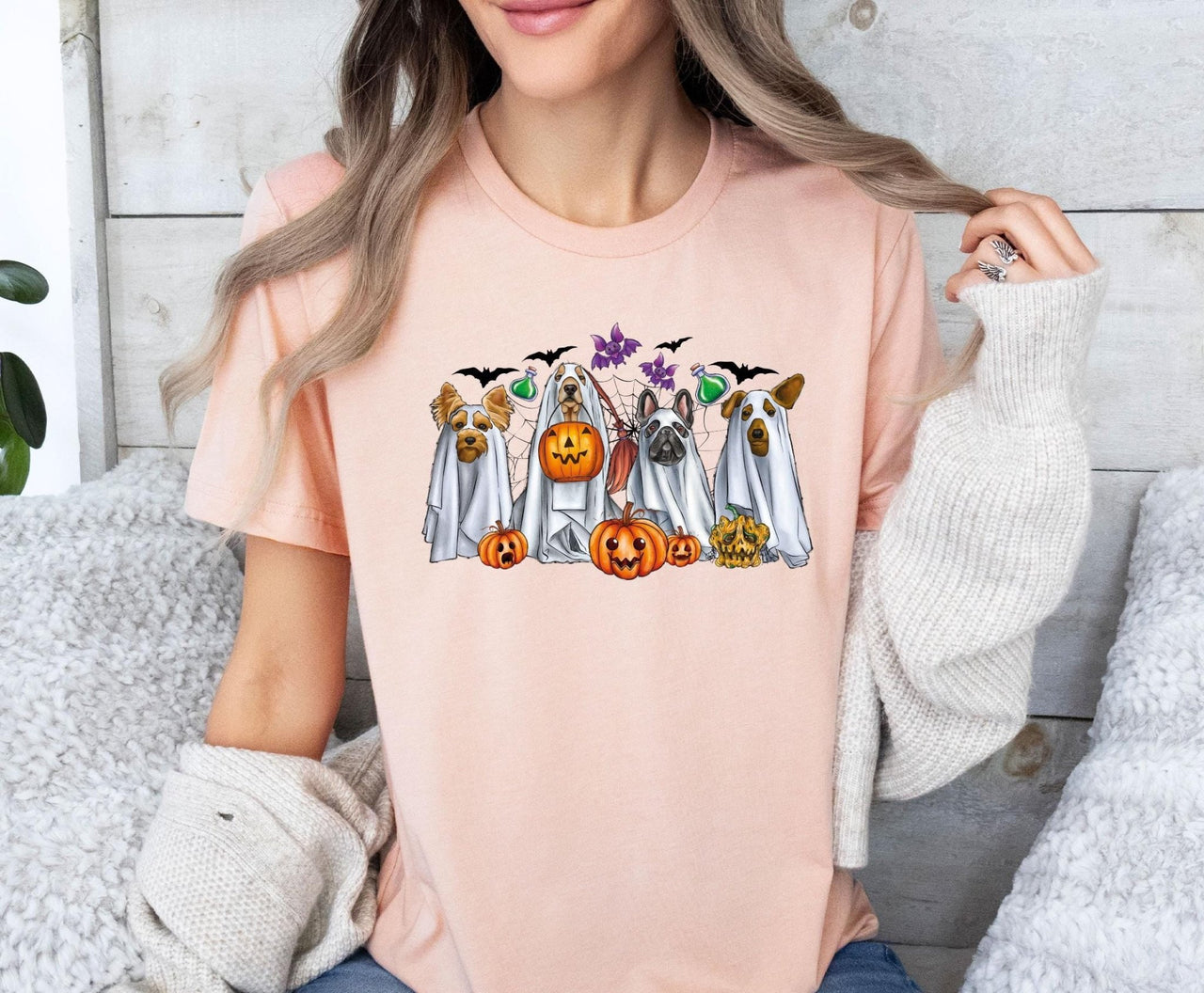 Halloween Dog Shirt - lismoreboutique - Unisex T-Shirt - dog_lover_t_shirt