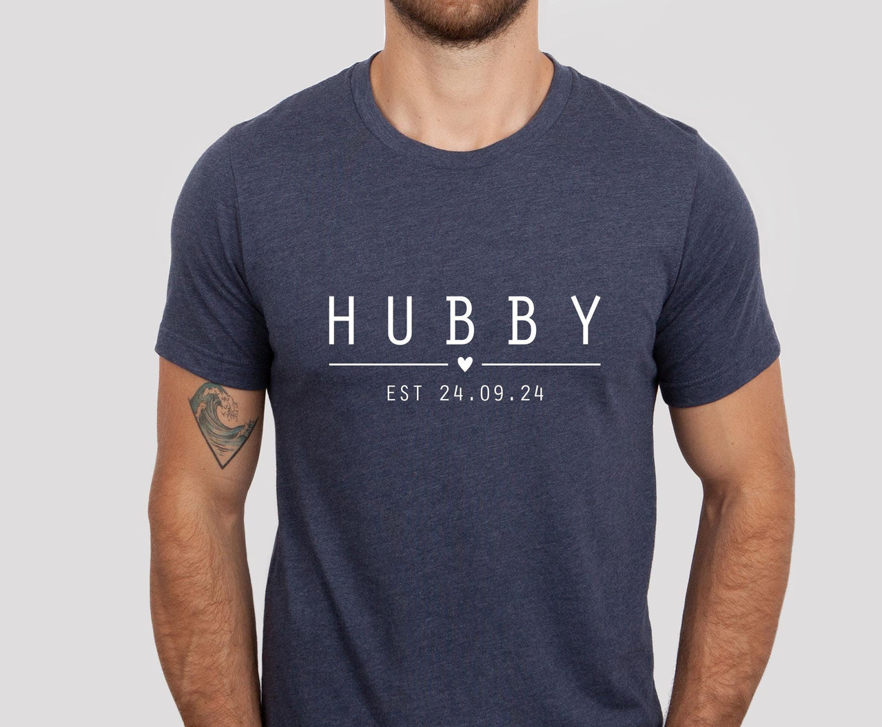 Wifey Hubby T-shirts - lismoreboutique - Unisex T-Shirt - Couples_Shirt