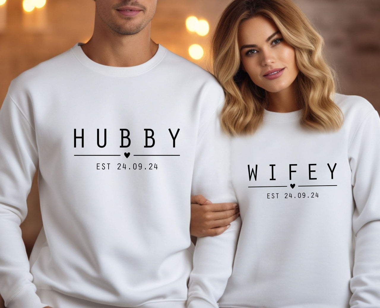 Wedding Sweatshirt - lismoreboutique - Sweatshirt - Couples_Sweaters