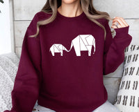 Thumbnail for Elephant Sweatshirt - lismoreboutique - Sweatshirt - Animal_sweatshirt