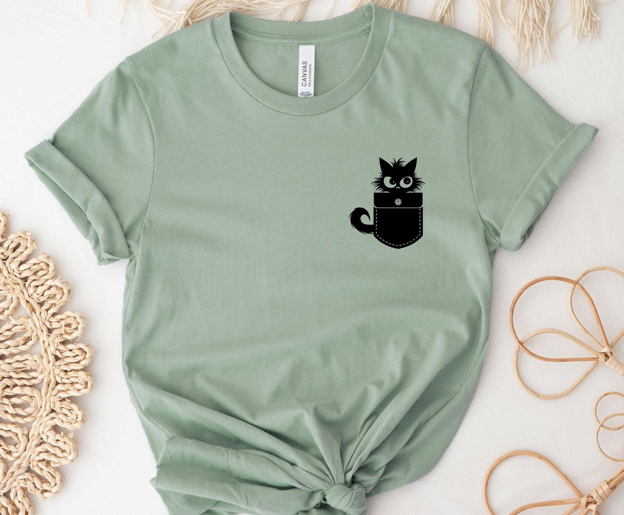 Black Cat Shirt - lismoreboutique - Unisex T-Shirt - Black_Cat_Gifts