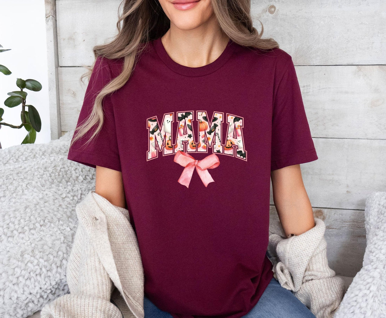 Spooky Mama Shirt - lismoreboutique - Unisex T-Shirt - Autumn_Mama_Shirt