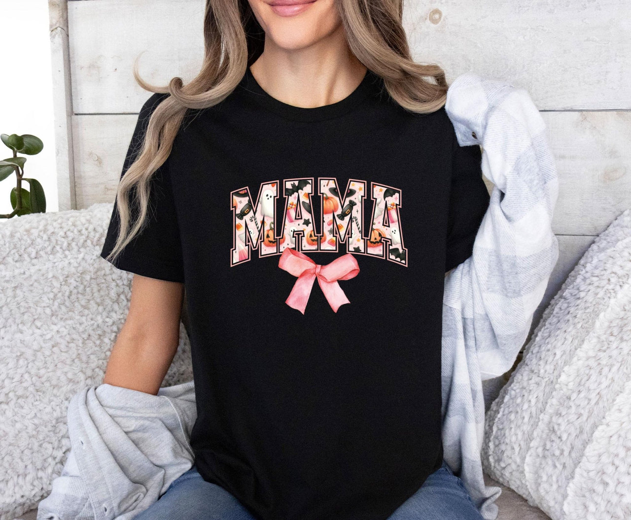 Spooky Mama Shirt - lismoreboutique - Unisex T-Shirt - Autumn_Mama_Shirt