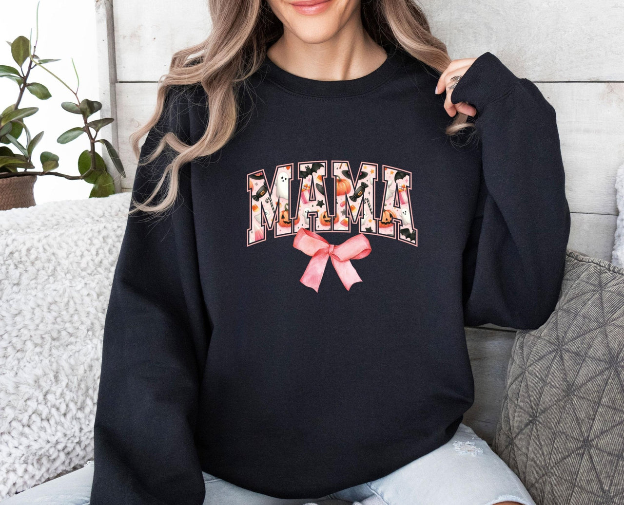 Spooky Mama Sweatshirt - lismoreboutique - Sweatshirt - Autumn_Mama_Jumper