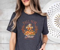 Thumbnail for Fall For Jesus Shirt - lismoreboutique - Unisex T-Shirt - Autumn_Pumpkin_shirt