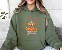 Thumbnail for Fall For Jesus Hoodie - lismoreboutique - Hoodie - Autumn_Pumpkin_top