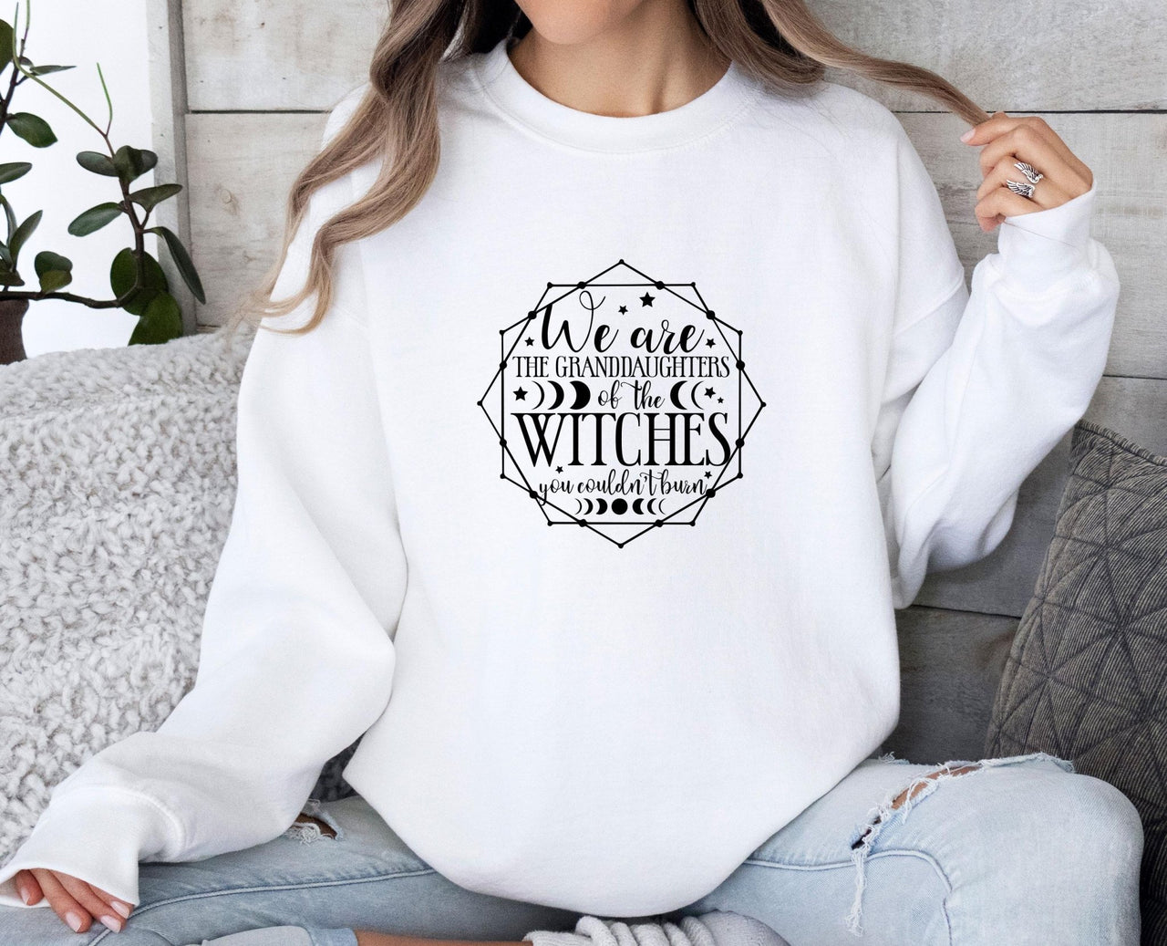 Witchy Sweatshirt - lismoreboutique - Sweatshirt - cute_witch_sweater