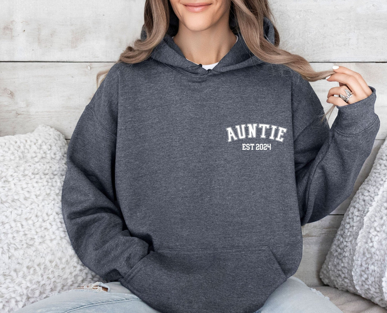 Auntie Hoodie - lismoreboutique - Hoodie - aunt_announcement