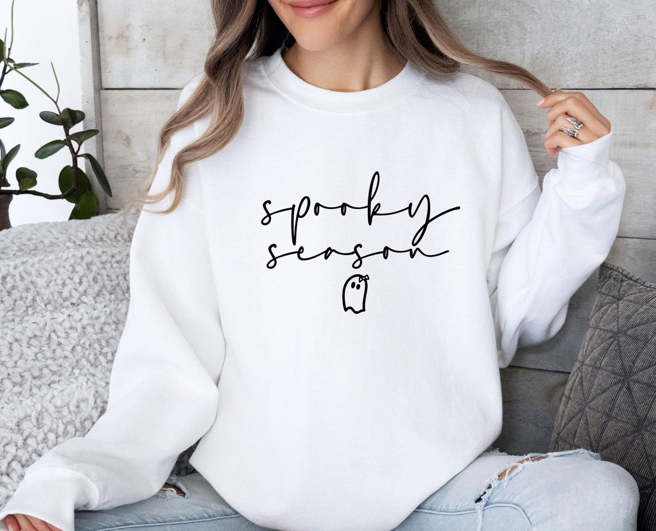 Spooky Season Sweater - lismoreboutique - Sweatshirt - cute_autumn_gift