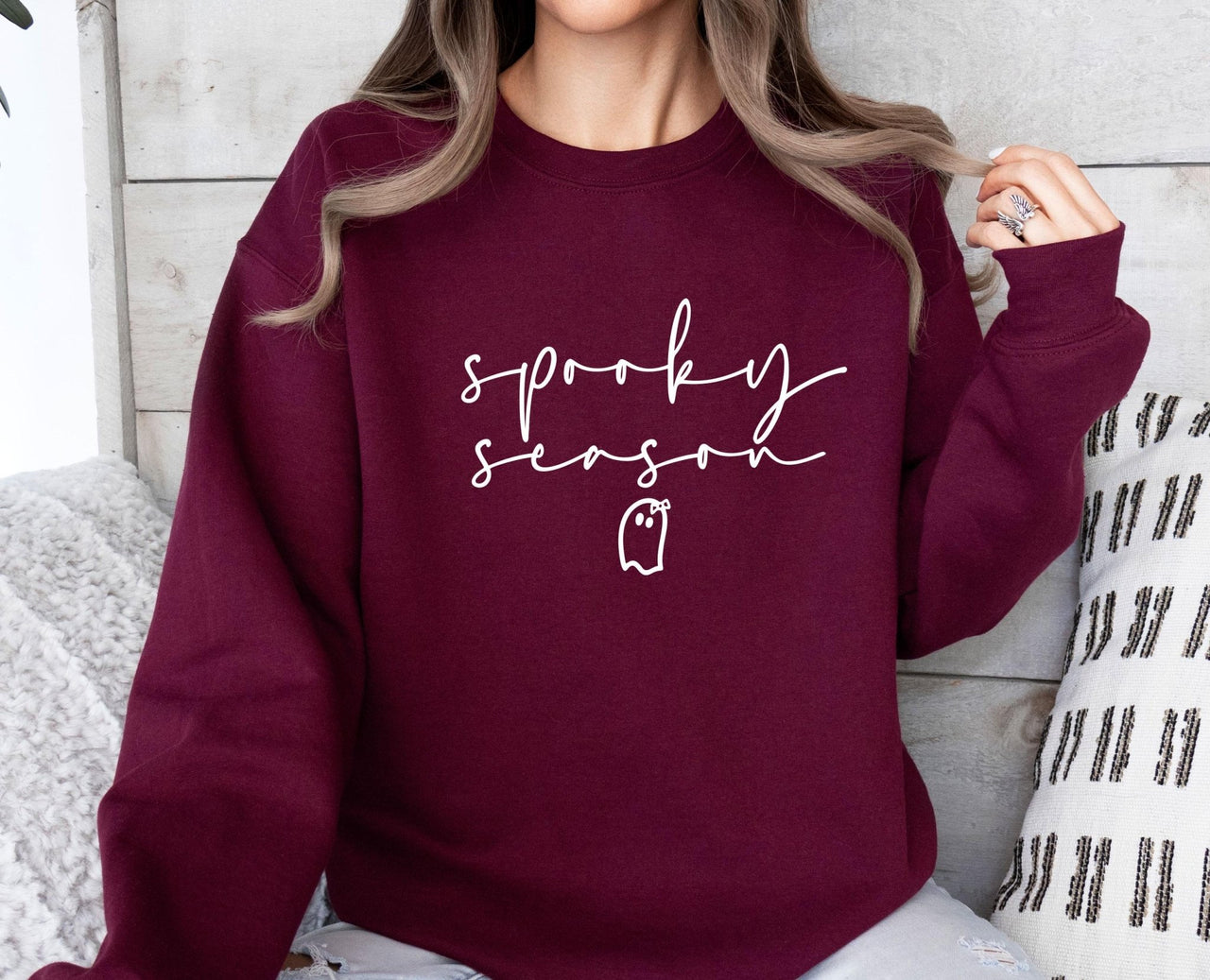 Spooky Season Sweater - lismoreboutique - Sweatshirt - cute_autumn_gift