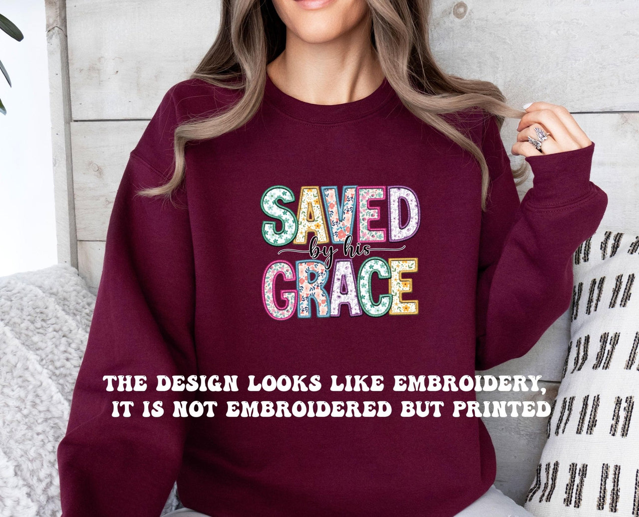 Jesus Sweatshirt - lismoreboutique - Sweatshirt - Bible_Verse_Sweater