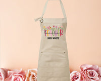 Thumbnail for Teacher Apron - lismoreboutique - Canvas Apron - apron_with_pockets