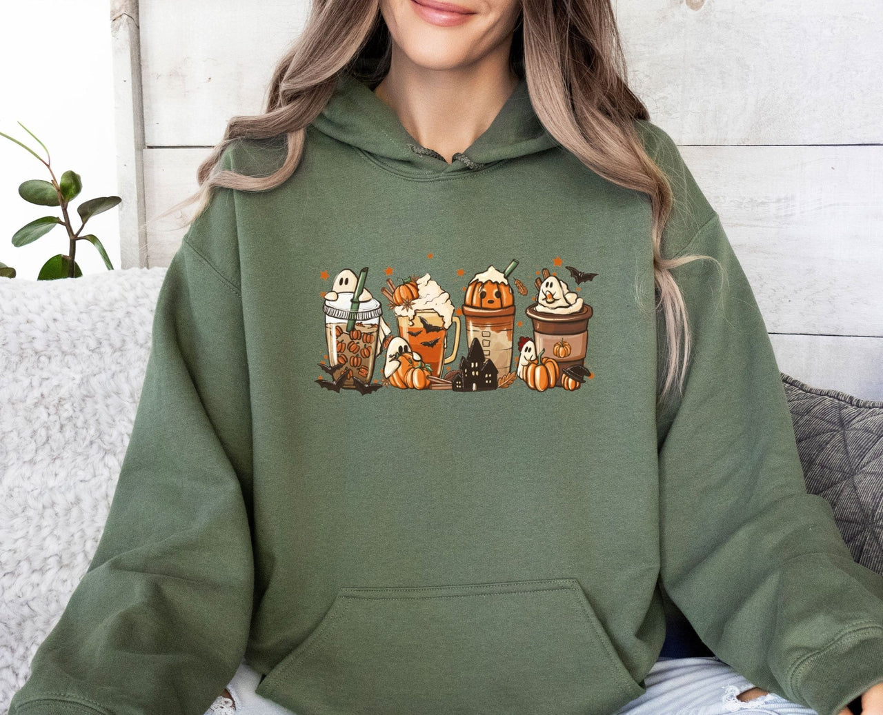 Pumpkin Spice Coffee Hoodie - lismoreboutique - Hoodie - autumn_coffee_hoodie