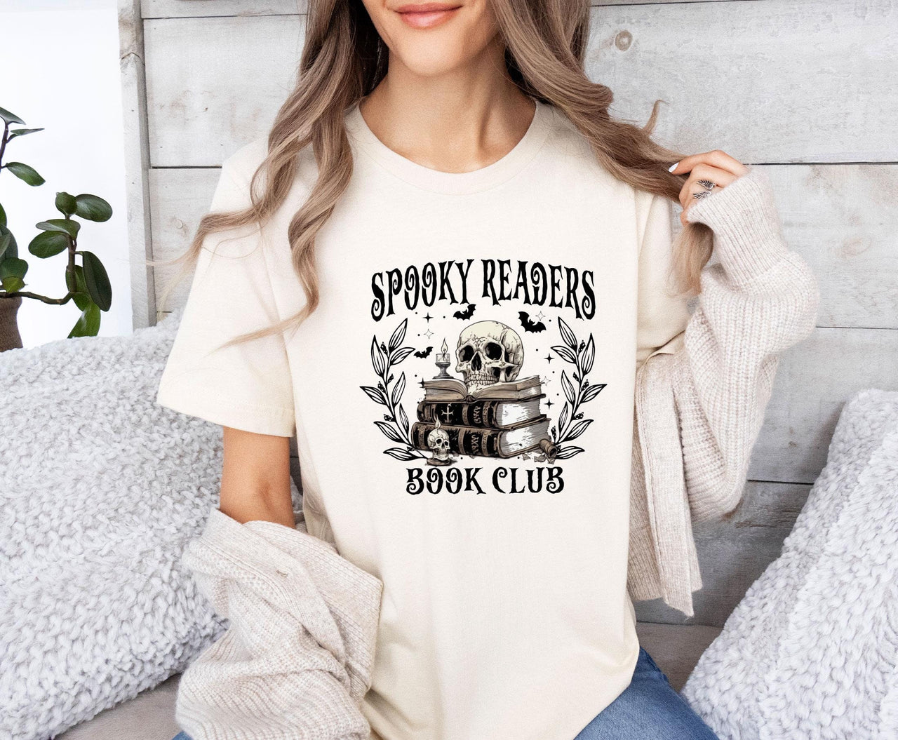 Spooky Readers Shirt - lismoreboutique - Unisex T-Shirt - Book_Club_Shirt