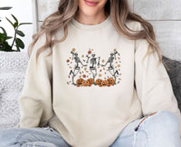 Thumbnail for Skeleton Dance Sweatshirt - lismoreboutique - Sweatshirt - Cute_Skeleton_Gifts