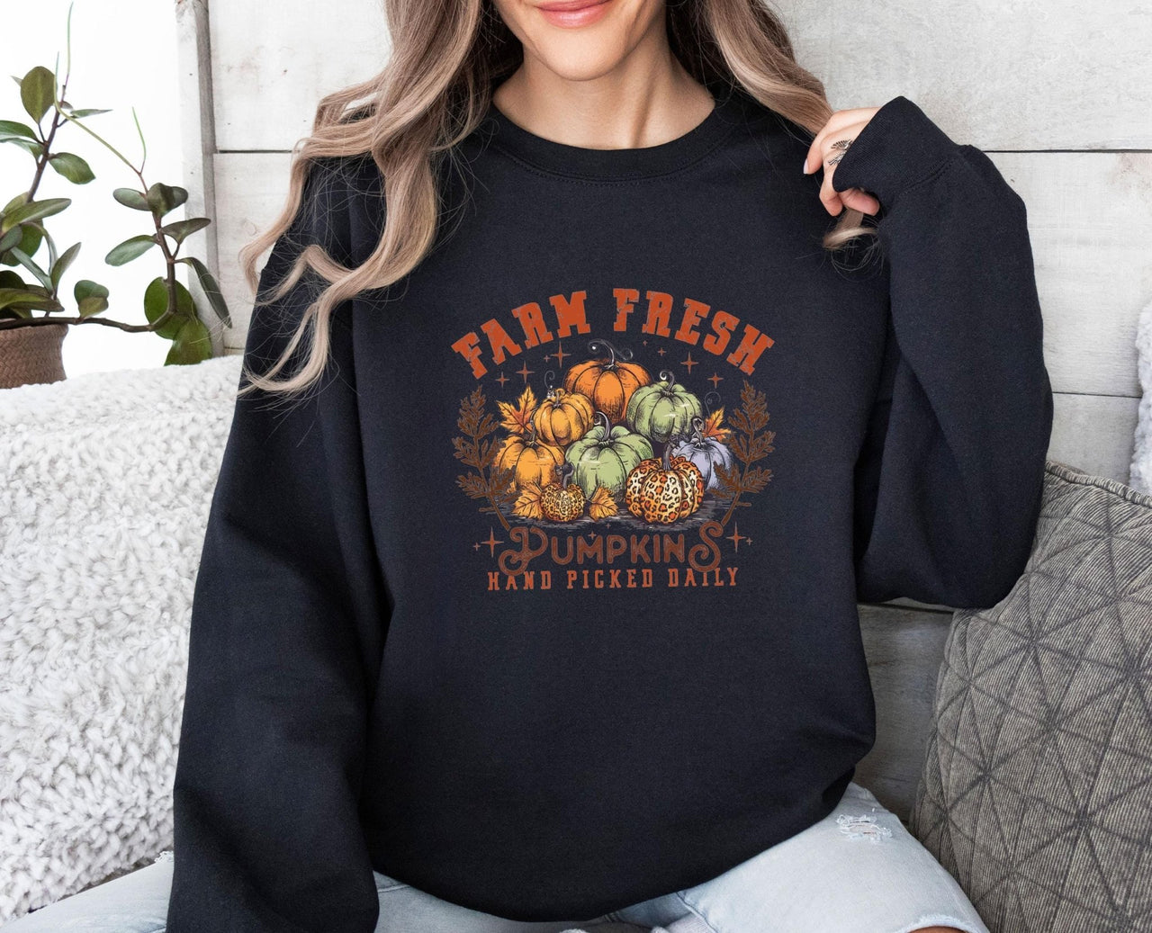 Pumpkin Patch Sweatshirt - lismoreboutique - Sweatshirt - cute_fall_gift