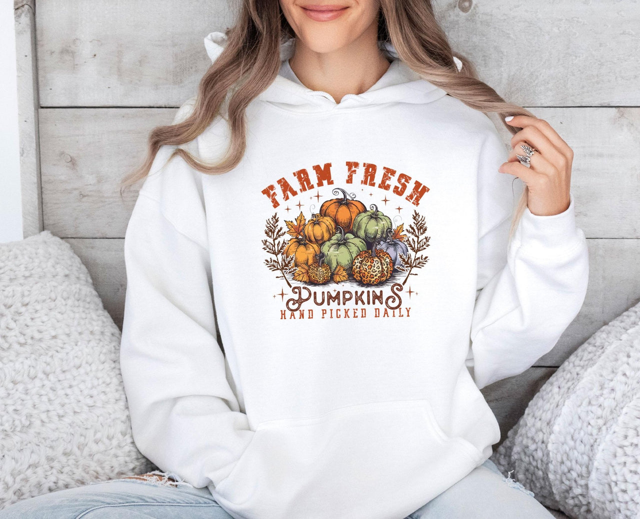 Pumpkin Patch Hoodie - lismoreboutique - Hoodie - cute_fall_gift