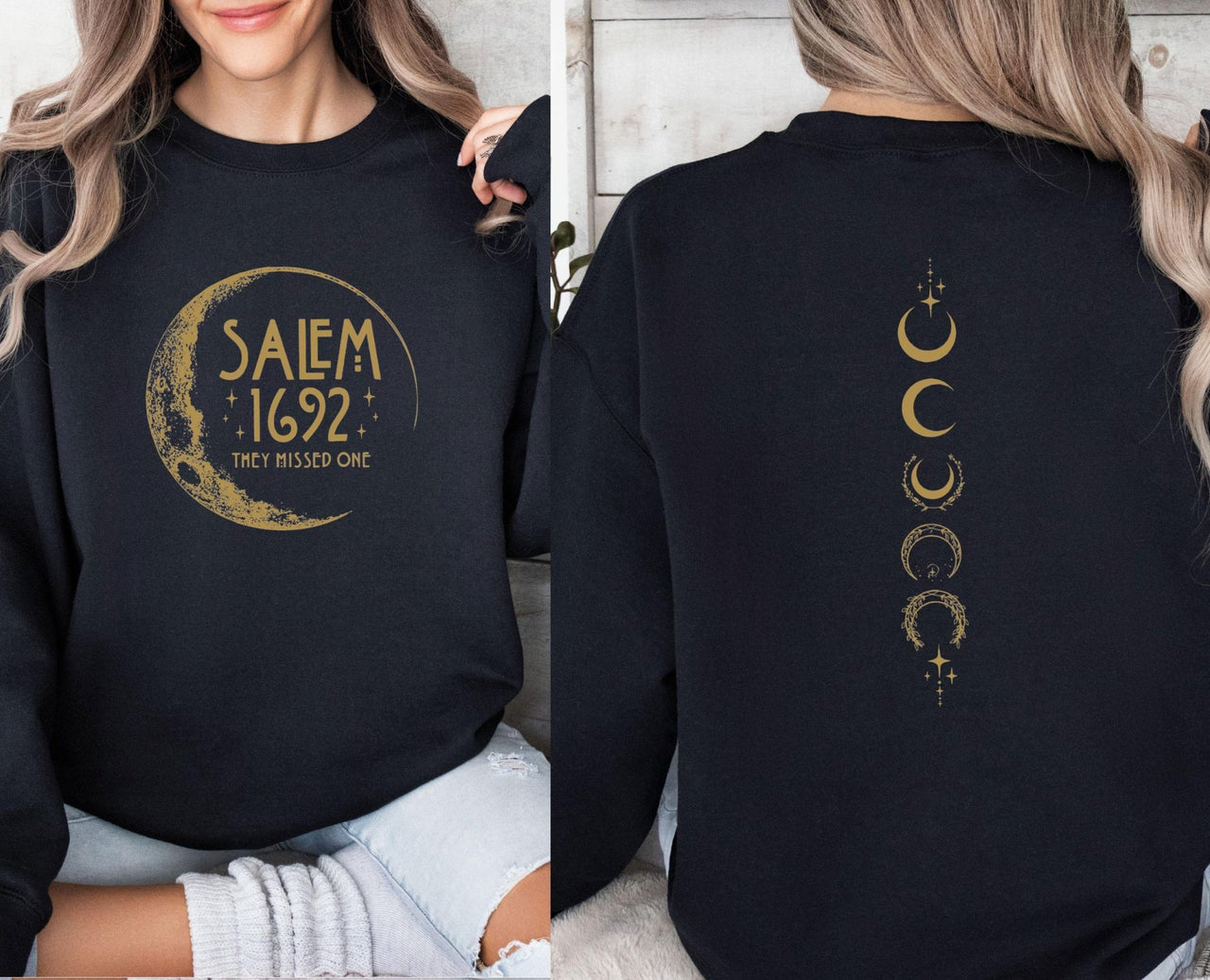 Salem Sweatshirt - lismoreboutique - Sweatshirt - 1692_They_Missed_One