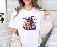 Thumbnail for Funny Witch Shirt - lismoreboutique - Unisex T-Shirt - Cow_Halloween