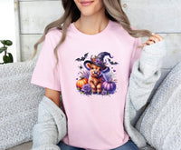 Thumbnail for Funny Witch Shirt - lismoreboutique - Unisex T-Shirt - Cow_Halloween