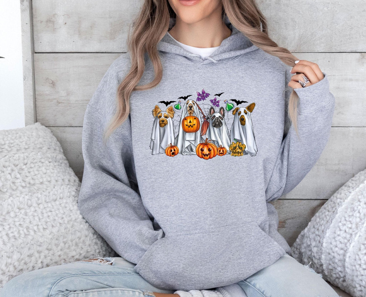 Halloween Dog Hoodie - lismoreboutique - Hoodie - dog_lover_hoodie