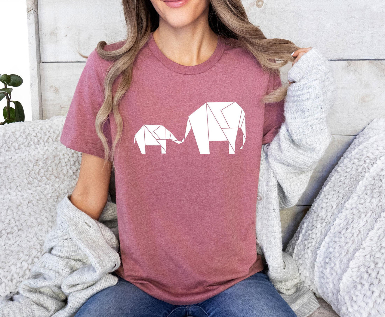 Elephant Tshirt - lismoreboutique - Unisex T-Shirt - Cute_Mum_Shirt