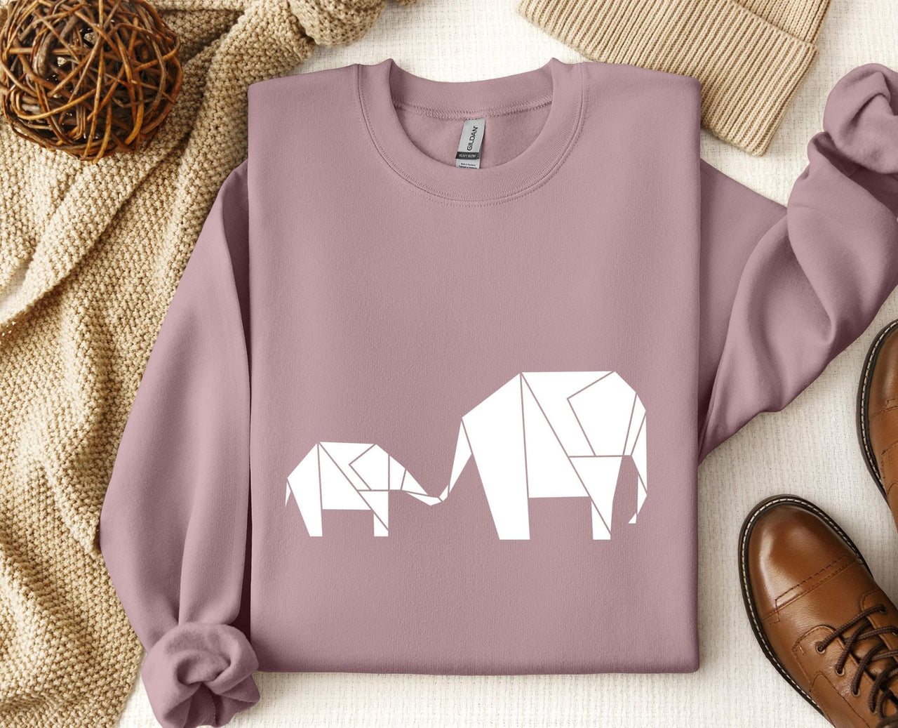 Elephant Sweatshirt - lismoreboutique - Sweatshirt - Animal_sweatshirt