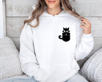 Thumbnail for Black Cat Hoodie - lismoreboutique - Hoodie - Black_Cat_Hoodie